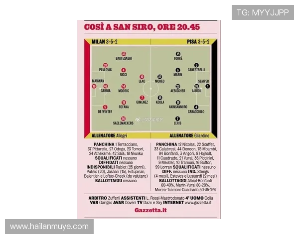 AC米兰强势出击迎战对手全面分析球队状态与比赛预测